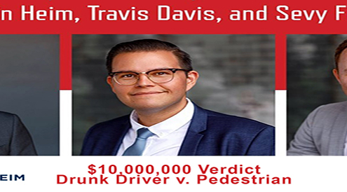 $10,000,000 Car Accident Verdict - Drunk Driver vs Pedestrian